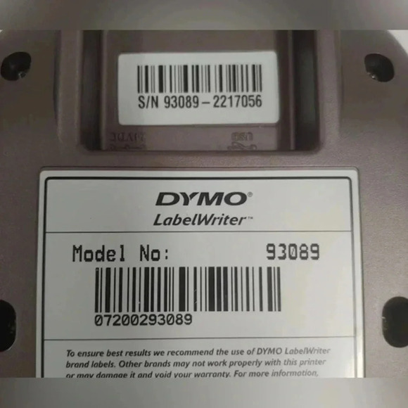 Dymo LabelWriter 400 Thermal Label Printer Model# 93089 W/ Cords - Picture 3 of 6